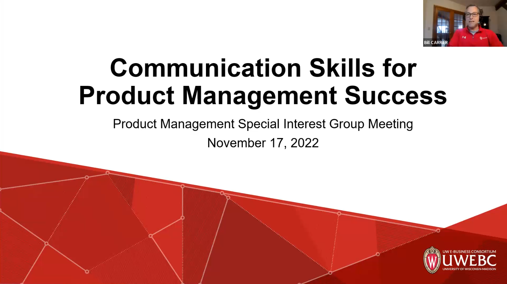 1. UWEBC Presentation:  Overcoming Product Management's Thorniest Communication Challenges thumbnail